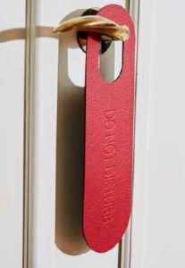 Linddna affichette de porte